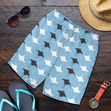 Stingray Pattern Print Design 03 Men Shorts