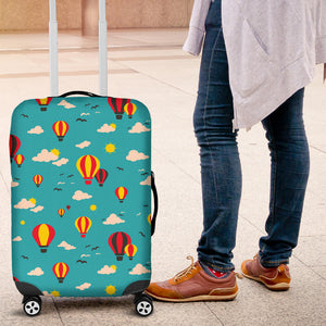 Hot Air Balloon Sky Pattern Luggage Covers