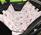 Cute Shiba Inu Dog Apple Pattern Dog Car Seat Covers