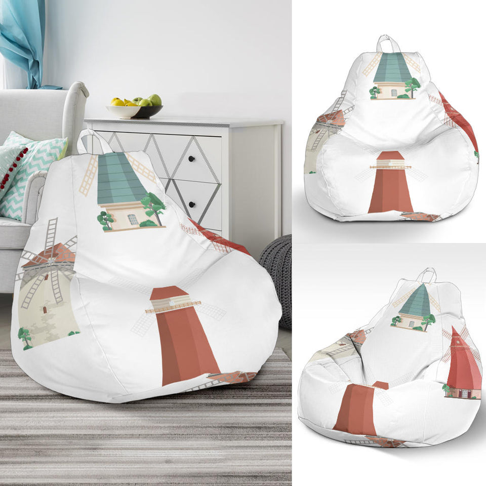 Windmill Design Pattern Bean Bag Cover