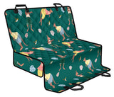 Kangaroo Leaves Pattern Dog Car Seat Covers