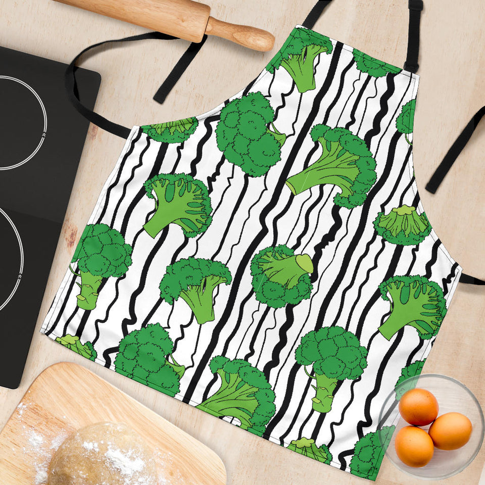 Cool Broccoli Pattern Adjustable Apron