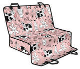 Cows Milk Product Pink Background Dog Car Seat Covers