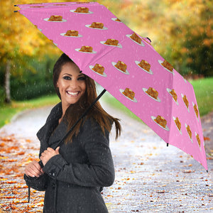 Pancake Pattern Print Design 04 Umbrella