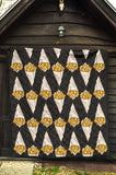 French Fries Dark Background Premium Quilt