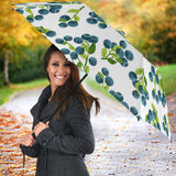 Blueberry White Background Umbrella