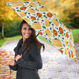 Pancake Pattern Print Design 02 Umbrella