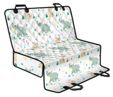 Cute Rhino Pattern Dog Car Seat Covers