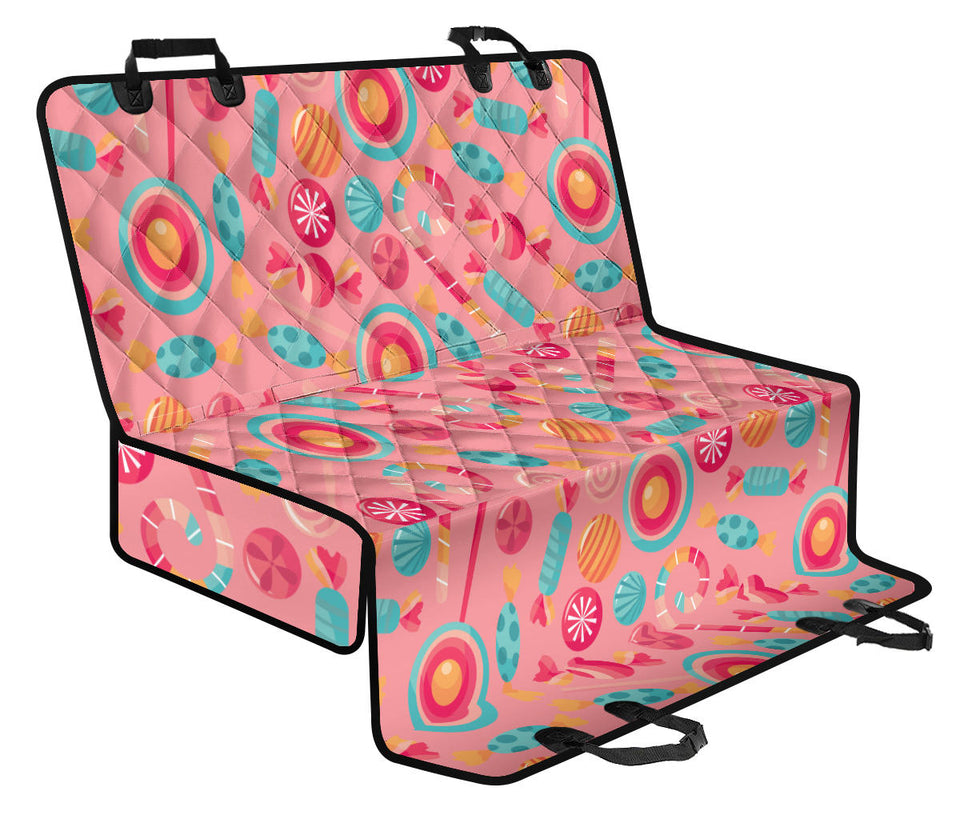 Colorful Candy Pattern Dog Car Seat Covers