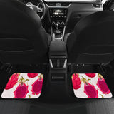 Dragon Fruits Design Pattern Front And Back Car Mats