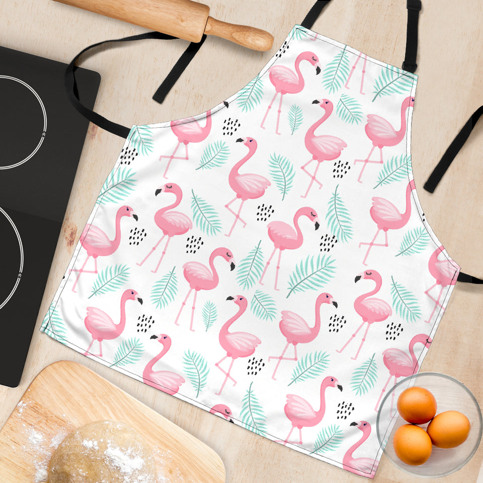 Cute Flamingo Pattern Adjustable Apron