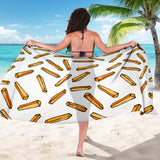 French Fries Potato Pattern Sarong