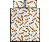 French fries potato pattern Quilt Bed Set