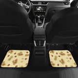 Peanuts Design Pattern Front And Back Car Mats