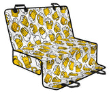 Beer Design Pattern Dog Car Seat Covers