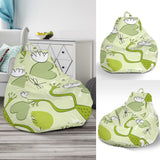Cute Frog Dragonfly Pattern Bean Bag Cover