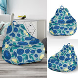 Blueberry Design Pattern Bean Bag Cover