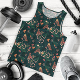 Snake forest pattern Men Tank Top