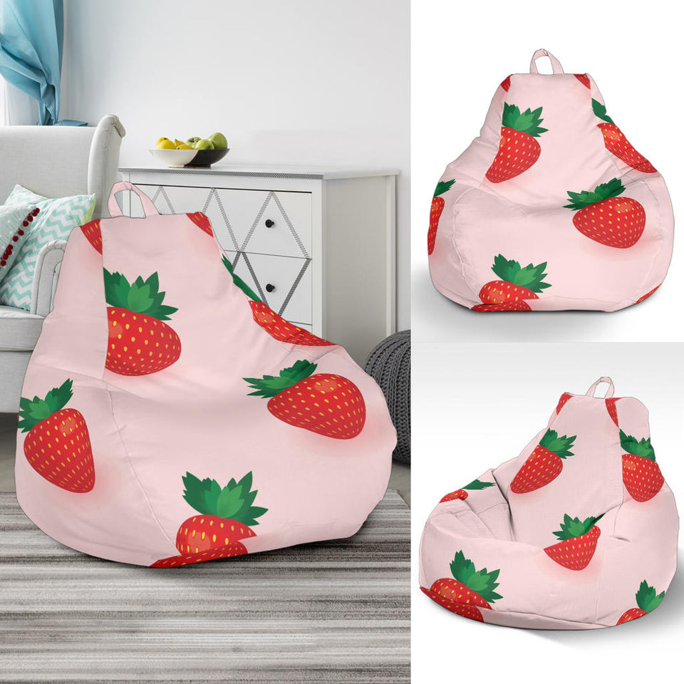 Strawberry Beautiful Pattern Bean Bag Cover
