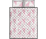 Hand drawn ice cream pattern Quilt Bed Set