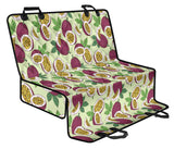 Passion Fruit Pattern Dog Car Seat Covers