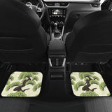 Bonsai Pattern Front And Back Car Mats