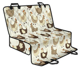 Cute Rooster Chicken Cock Dog Car Seat Covers