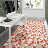 Canada Pattern Print Design 01 Area Rug
