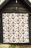 Clown Fish Pattern Print Design 02 Premium Quilt