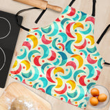 Colorful Moon Pattern Adjustable Apron