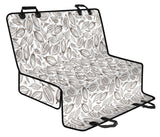 Cocoa Beans Leaves Pattern Dog Car Seat Covers