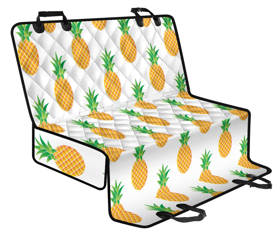 Pineapples Pattern Dog Car Seat Covers