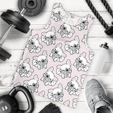 Cute french bulldog pattern Men Tank Top