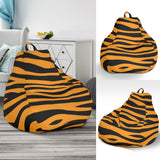 Bengal Tigers Skin Print Pattern Background Bean Bag Cover