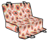 Papaya Leaves Pattern Dog Car Seat Covers