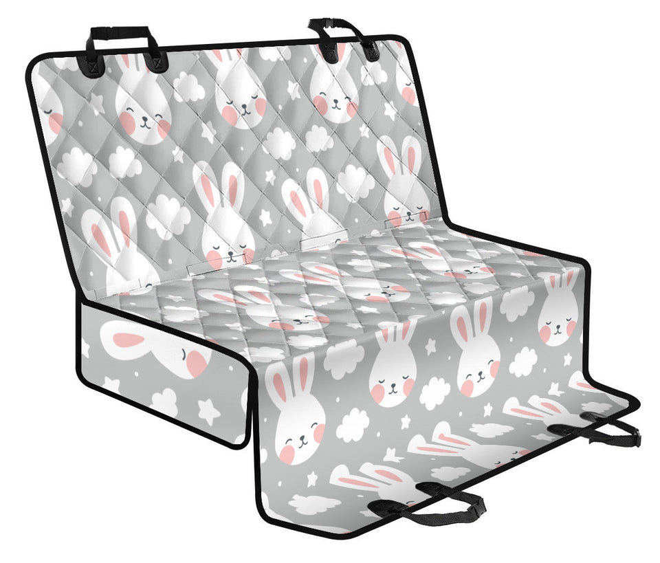 Rabbit Cloud Pattern Dog Car Seat Covers