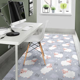 Sweet Dreams Sheep Pattern Area Rug