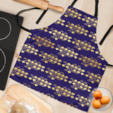 Beautiful Japanese Fan Pattern Adjustable Apron