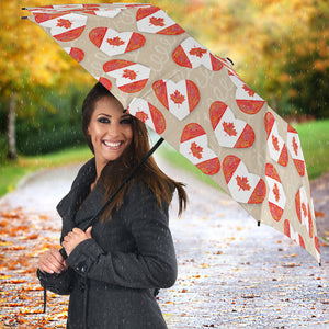 Canada Pattern Print Design 01 Umbrella
