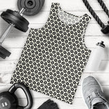 Coffee bean abstract modern pattern Men Tank Top