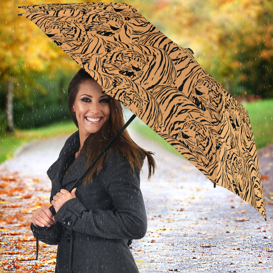 Bengal Tigers Pattern Umbrella