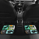 Dinosaurs Print Pattern Front And Back Car Mats