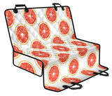 Grapefruit Pattern Dog Car Seat Covers
