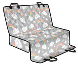 Cute Rainbow Clound Star Pattern Dog Car Seat Covers