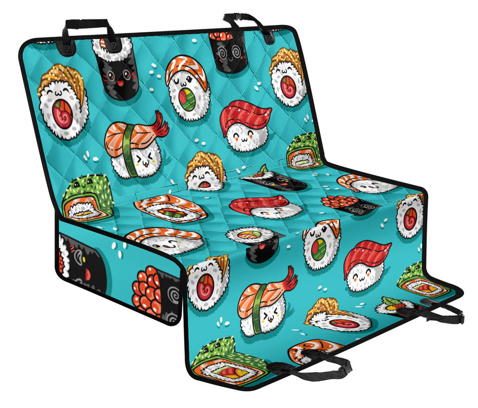 Cute Sushi Pattern Dog Car Seat Covers