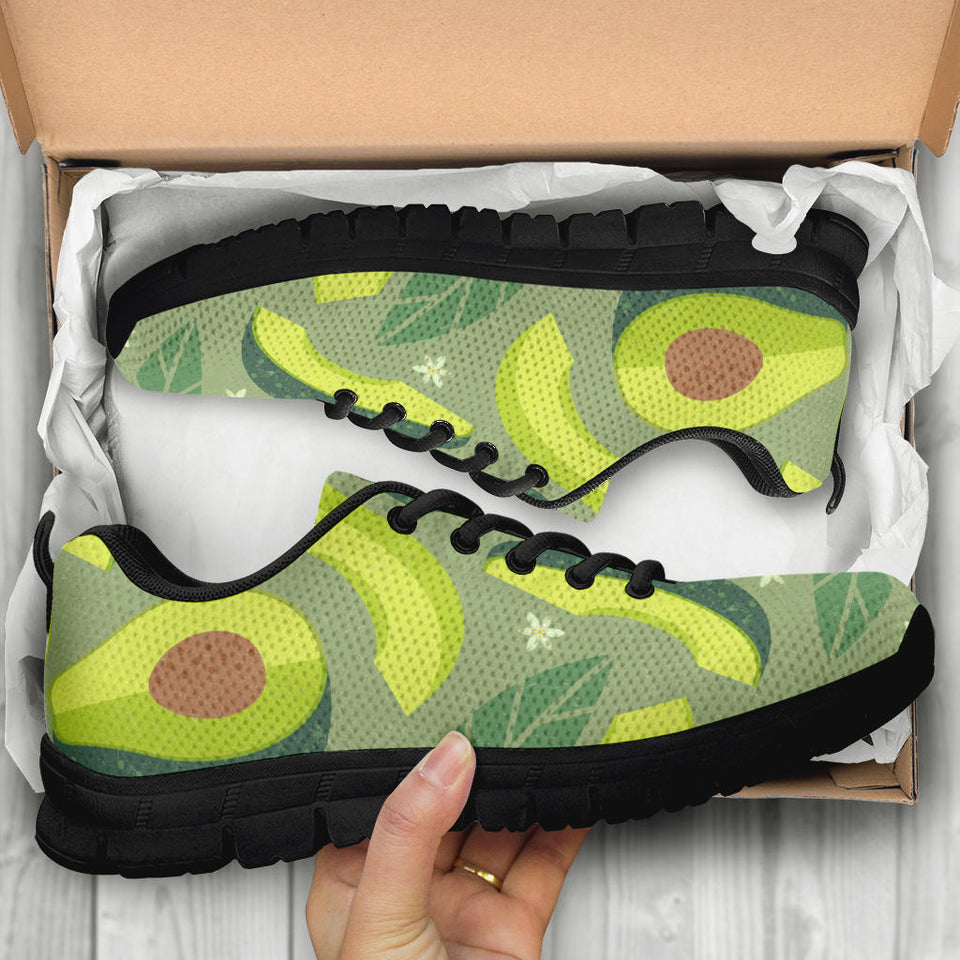 Avocado pattern Sneakers Pillow