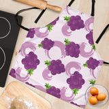 Cute Grape Pattern Adjustable Apron