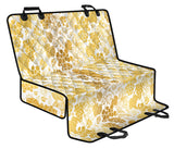 Gold Grape Pattern Dog Car Seat Covers