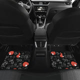 Fox Sleeping Fox Pattern Front And Back Car Mats