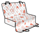 Sushi Pattern Dog Car Seat Covers